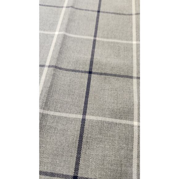 Tommy Hilfiger Gray Windowpane Plaid Slim Ankle Slack Pants Women Size 12 NWOT - Picture 2 of 13